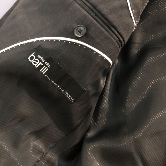 Bar III MACYS BLAZER SLIM FIT BLACK - Picture 2 of 4